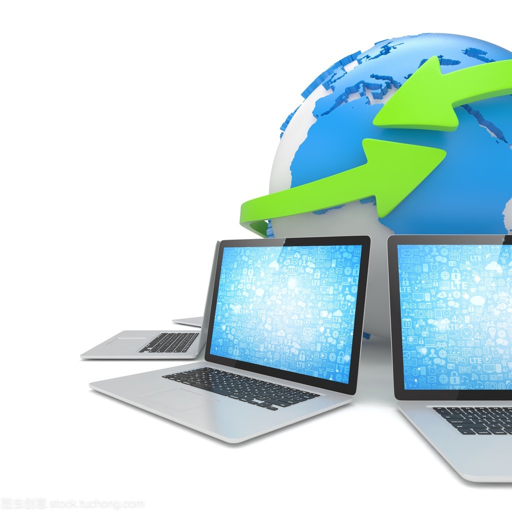 笔记本电脑网络与计算机网络科技 连接世界的数字纽带